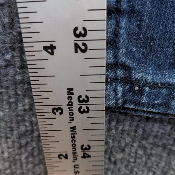 Urban Pipeline Men's Relaxed Straight Jeans Blue Actual 34x33 Denim 5-Pocket - Picture 11 of 11